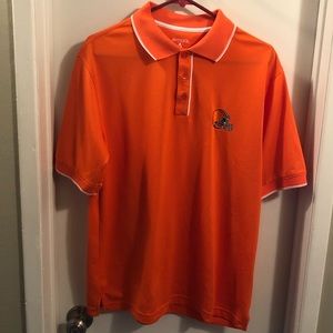 Cleveland browns polo shirt. Never worn, no tags.